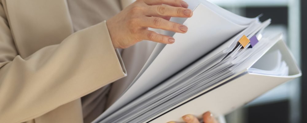 young-adult-organizing-documents